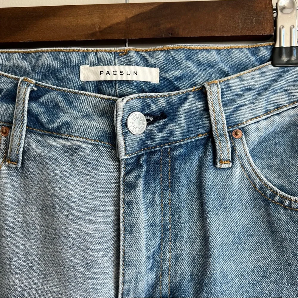 Pacsun patchwork mom jeans